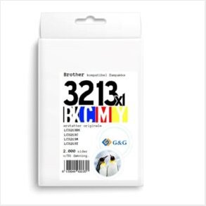 Printerpatrons�t LC3213 4 stk