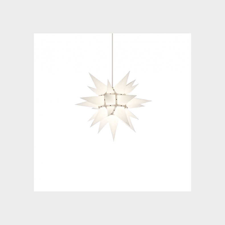 Herrnhut stjerne hvid 40 cm papir
