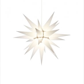 Herrnhut stjerne 60 cm papir hvid