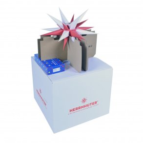 Opbevarings�ske til 40 cm stjerner plast/papir