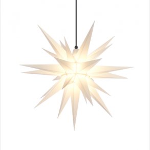 Herrnhut stjerne plast 68 cm hvid