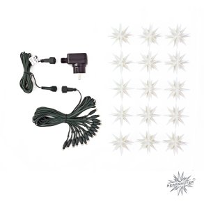 Stjernek�de 8 cm 15 stjerner